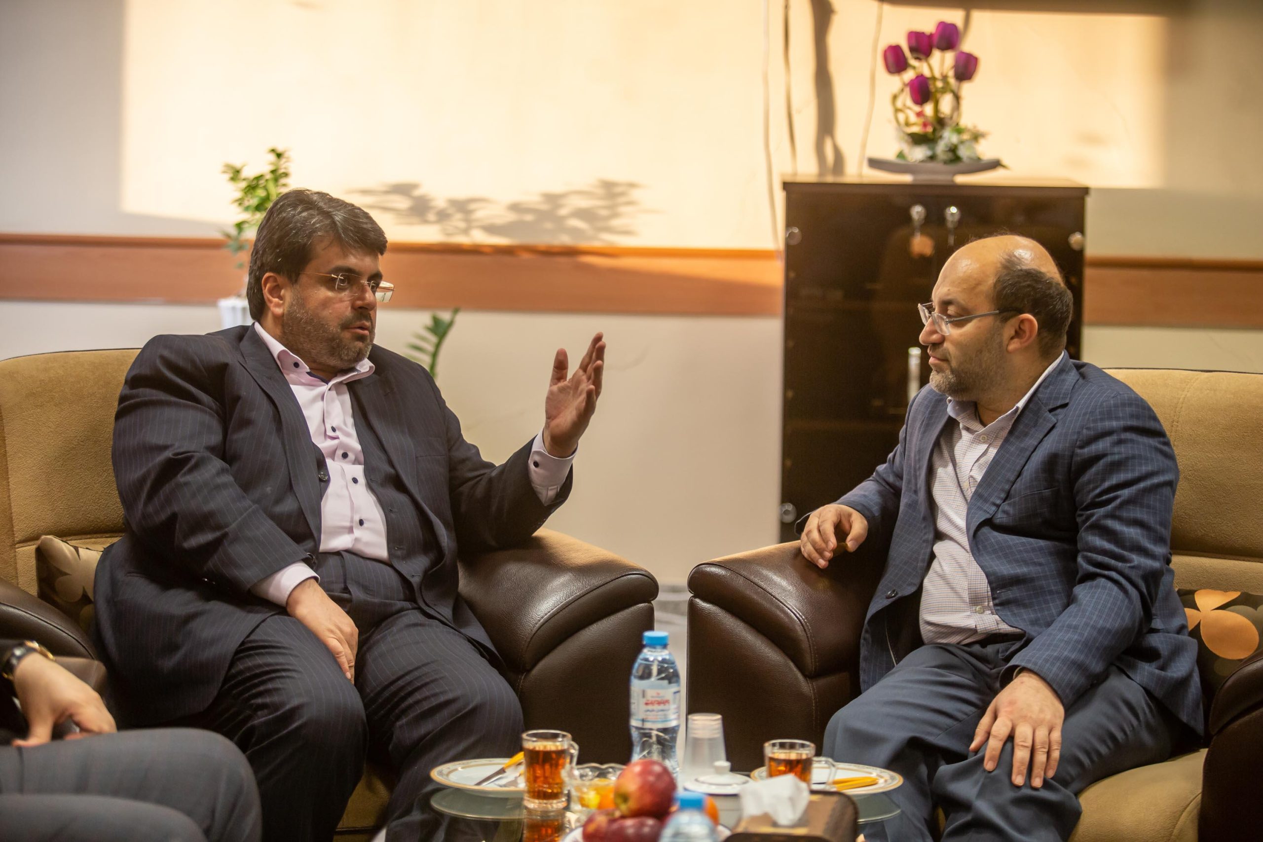 دیدار رئیس اتاق بازرگانی اصفهان  با رئیس دانشگاه آزاد اسلامی واحد خوراسگان
