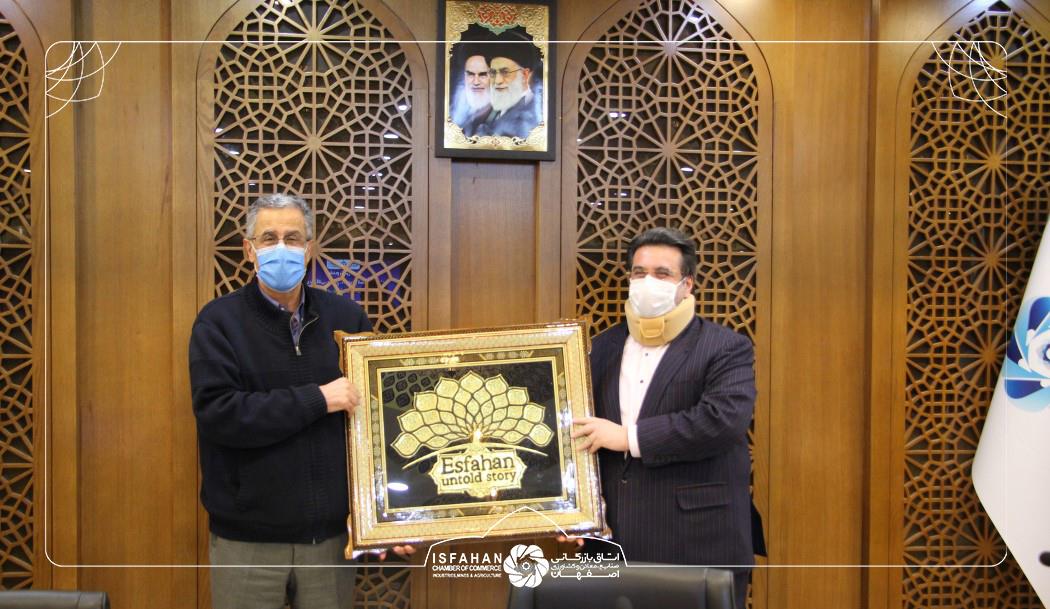 دیدار رؤسای اتاق بازرگانی تهران و اصفهان