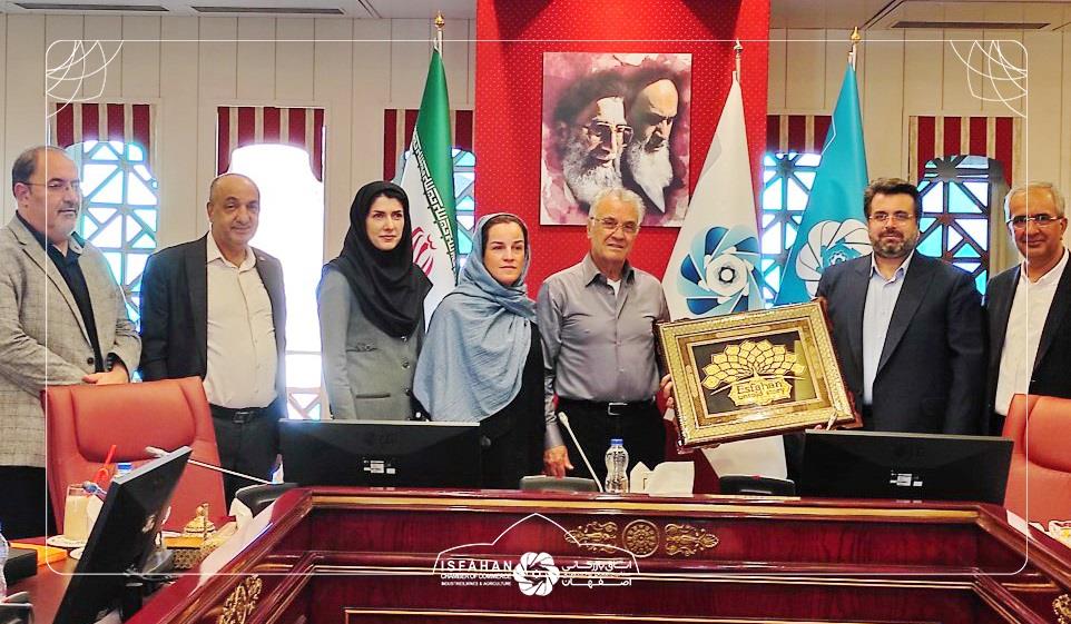 تاکید نایب رئیس اتاق ایران براستفاده از تجارب اتاق اصفهان درسطح ملی