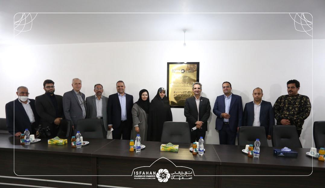 دفتر نمایندگی اتاق بازرگانی اصفهان در نایین و خوروبیابانک افتتاح شد