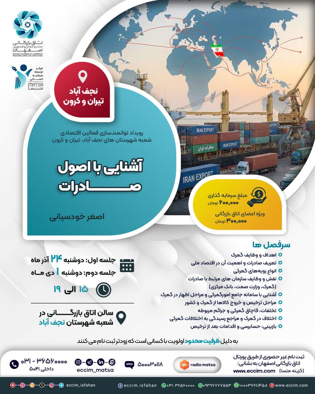 آشنایی با اصول صادرات