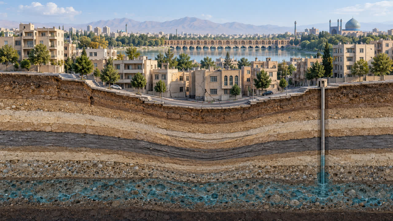 اصفهان در بحران؛ روایت فرونشست و راه برون‌رفت از آن